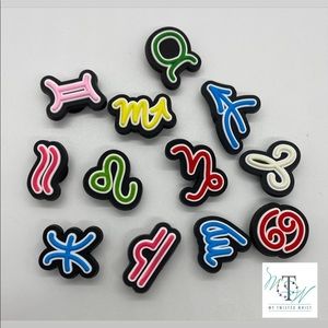 Zodiac Croc Charms $4 each